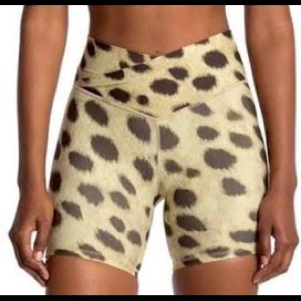 ⭐️We Wore What, Cheetah Athleticwear Shorts, Excellent Condition, Size XS